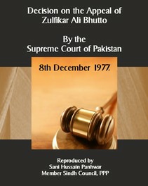 Decision of appeal of ZA Bhutto by the Supreme Court.pdf