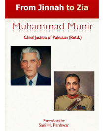 From Jinnah to Zia by Muhammad Munir Chief Justice Pakistan .pdf